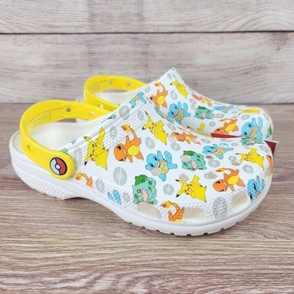 CROCS Shoes - NEW Crocs x Pokemon 2 Clogs‎ Women's Size 7 Pikachu Squirtle Charmander Shoes